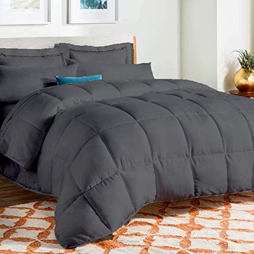 Premium 600 GSM Egyptian Cotton Down Alternative Comforter - King Size (96
