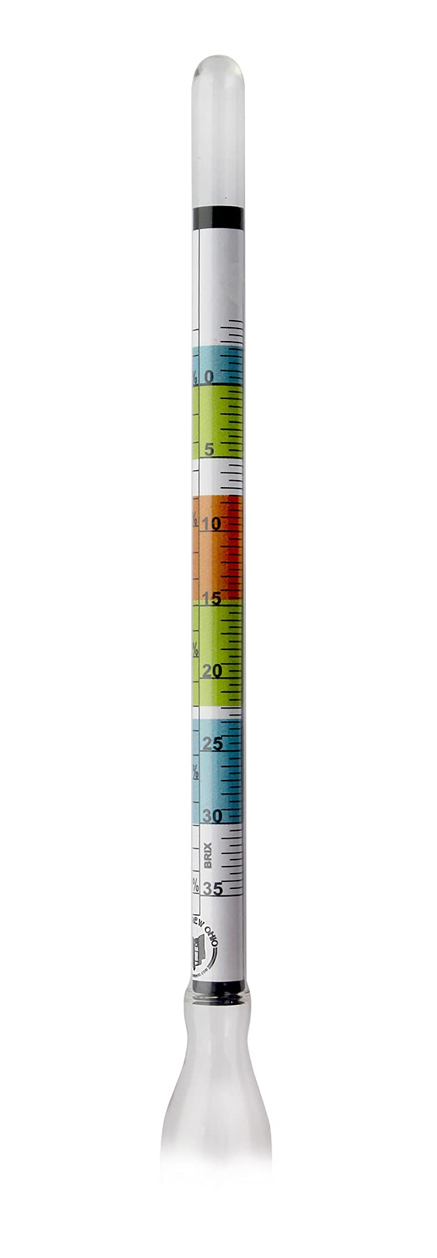 Home Brew Ohio Hydrometer - Triple Scale Hydrometer for Beer, Wine & Mead Making - Accurate Specific Gravity Testing for Home Brewing & Fermentation