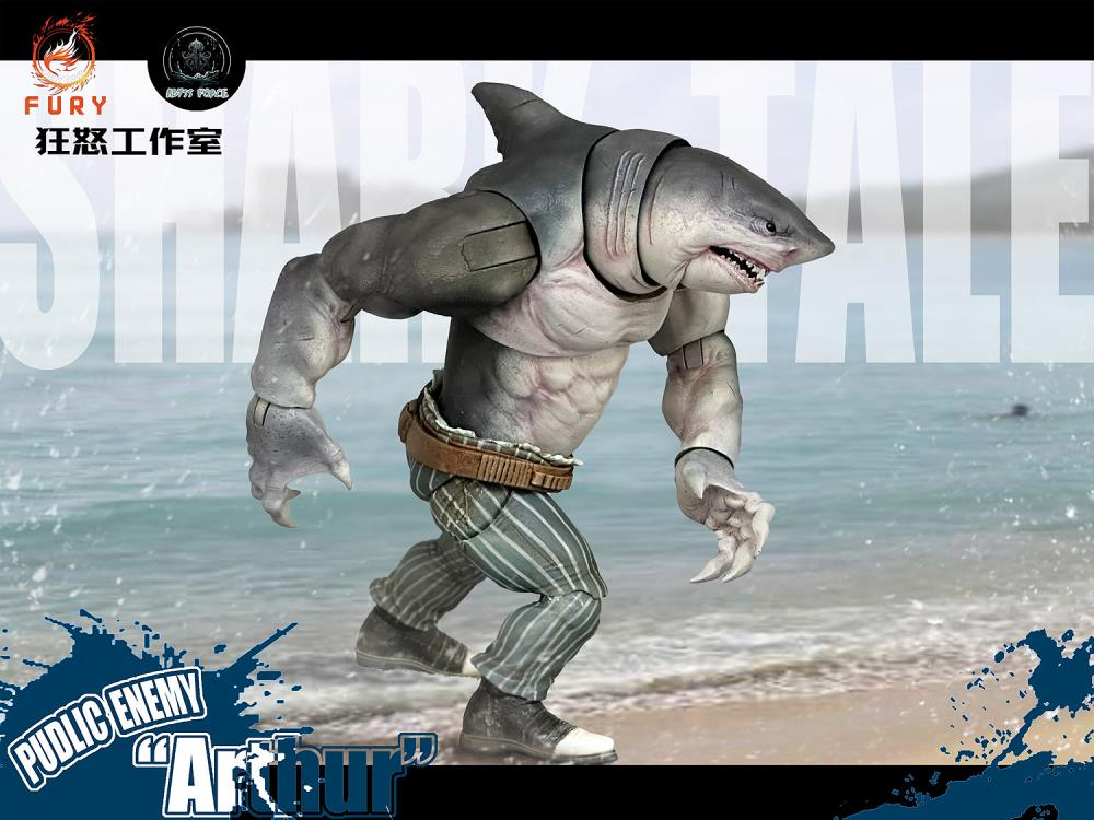 Fury Toys 1/12 Scale 8-Inch Abyss Force Arthur Gypsy Billy Action Figure - Collectible Model for Display, Photography & Cosplay Scenes
