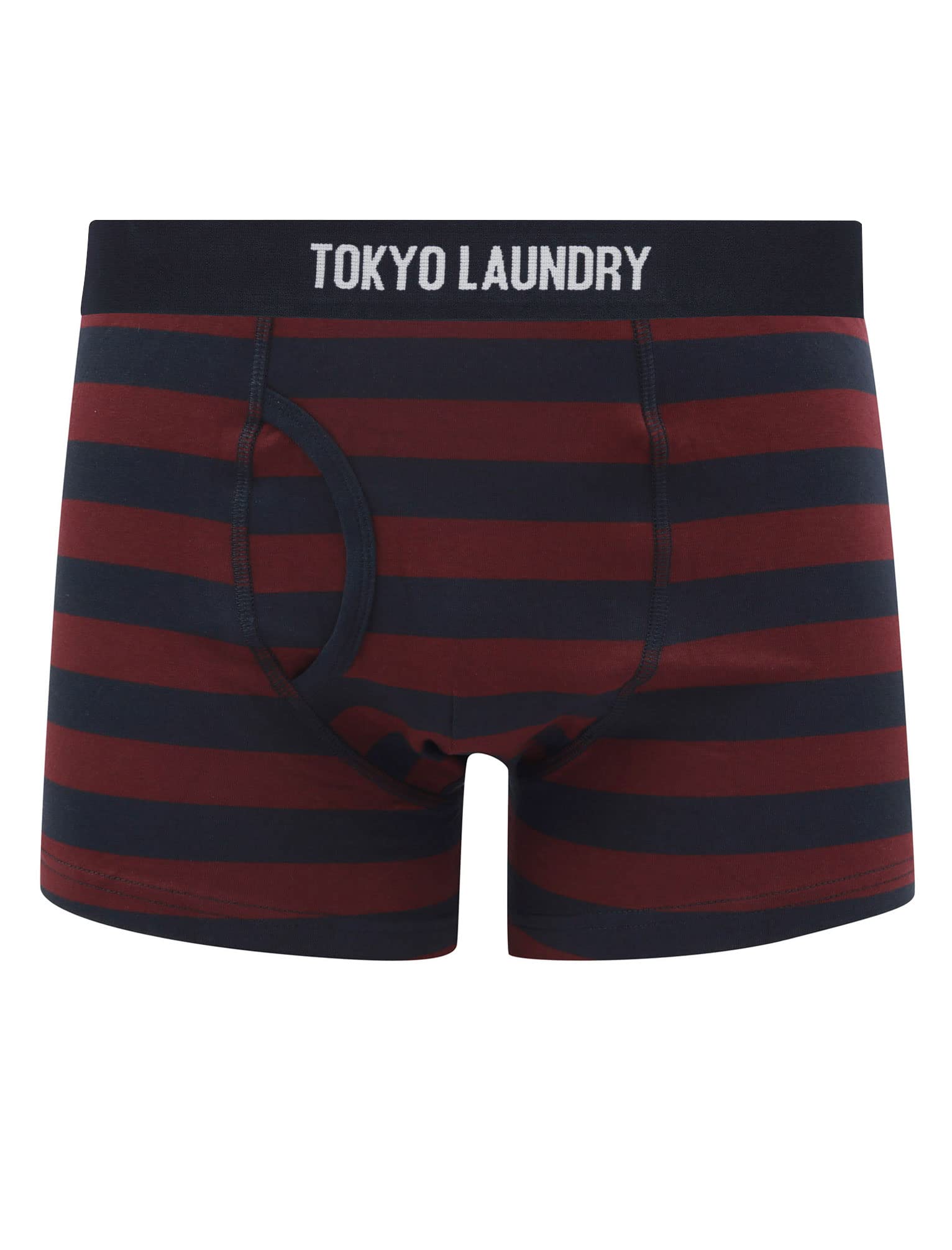 Tokyo Laundry Men's 5-Pack Boxer Briefs - Soft Cotton Underwear for Everyday Comfort - Gym, Work & Sleep Wear
