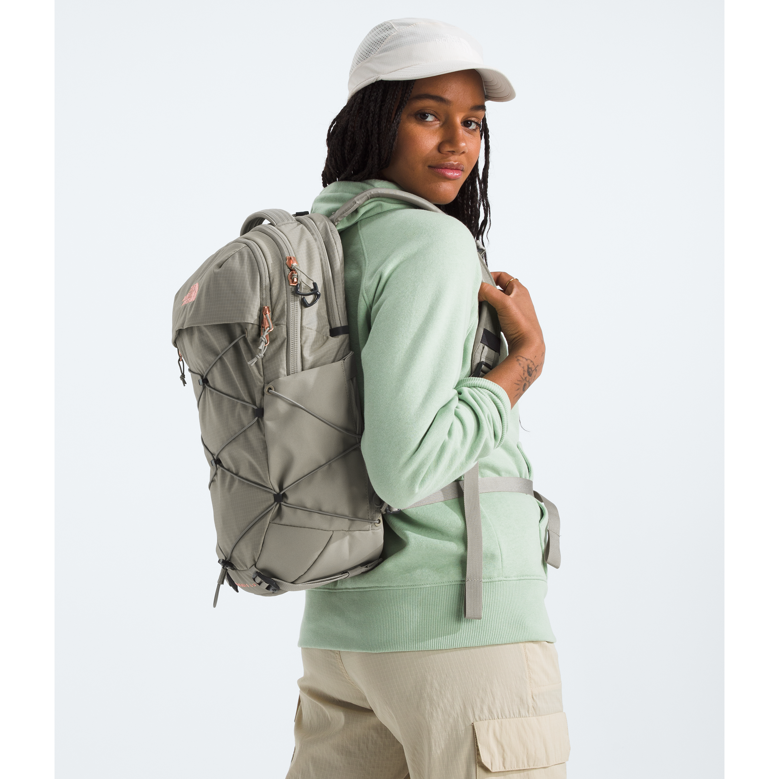 The North Face Women's Borealis Luxe Backpack - Lightweight Hiking Daypack for Travel, School & Outdoor Adventures | Durable Water-Resistant Design with Laptop Compartment
