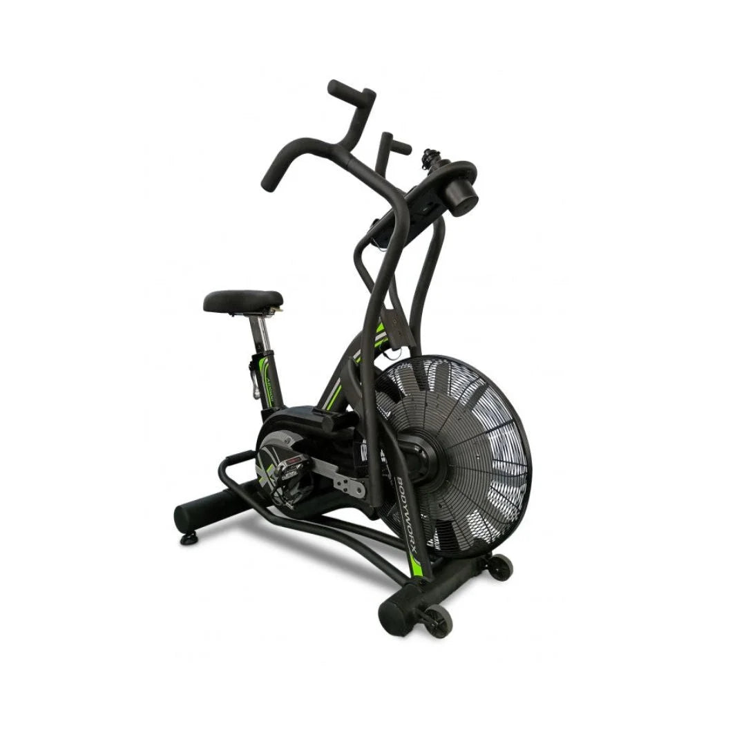 BodyworX Dual Action Air Bike - Full Body Workout Exercise Bike for Home Gym, Cardio & Strength Training - Perfect for Indoor Cycling, HIIT & CrossFit Training