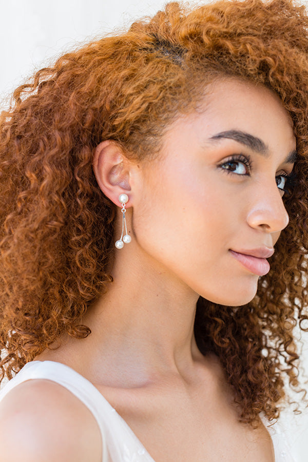 Tena Earrings for Women - Elegant Dangle & Drop Earrings for Daily Wear, Parties & Special Occasions | Hypoallergenic & Lightweight Fashion Jewelry