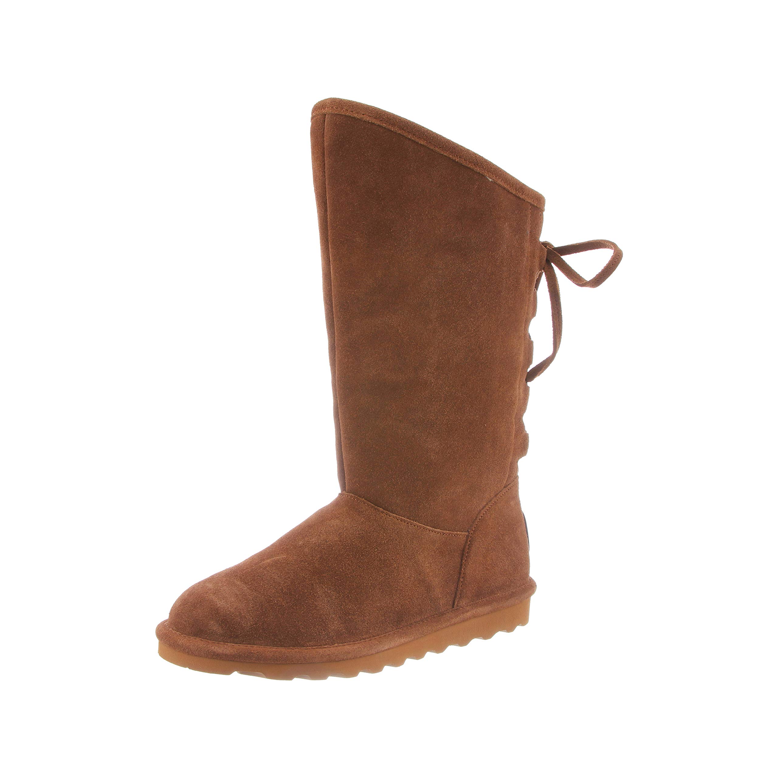 BEARPAW Women's Phylly Slip-On Winter Boots - Classic Suede, Multiple Colors, Comfortable & Warm for Casual Outings, Snow Days & Winter Fashion
