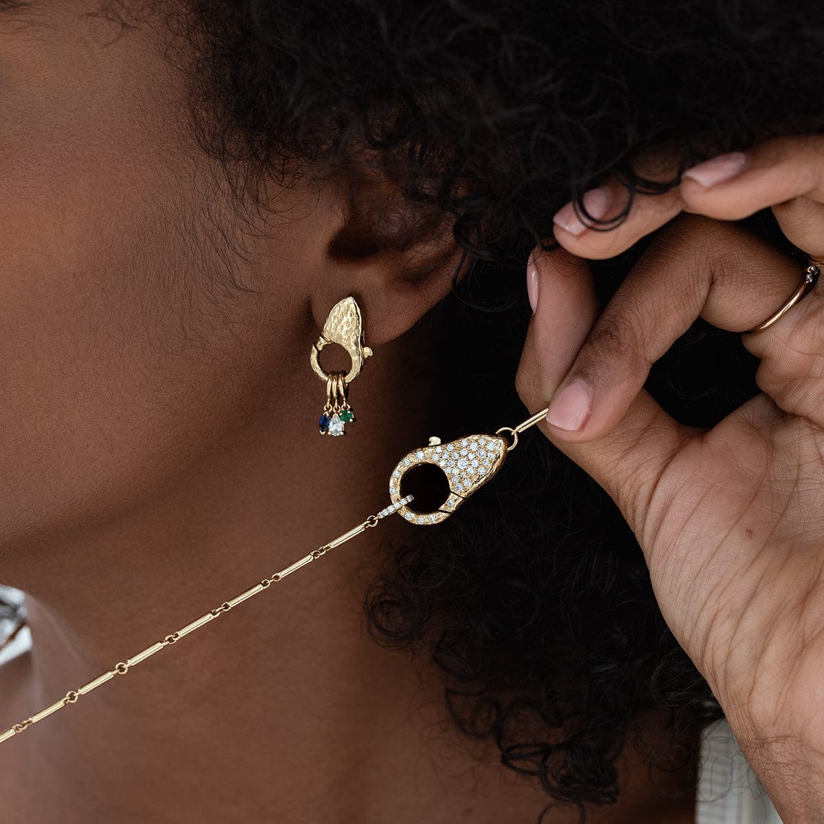 Pave Diamond Lock Necklace - Elegant 14K Gold Pendant for Women | Perfect for Valentine's Day, Anniversary & Wedding Gifts