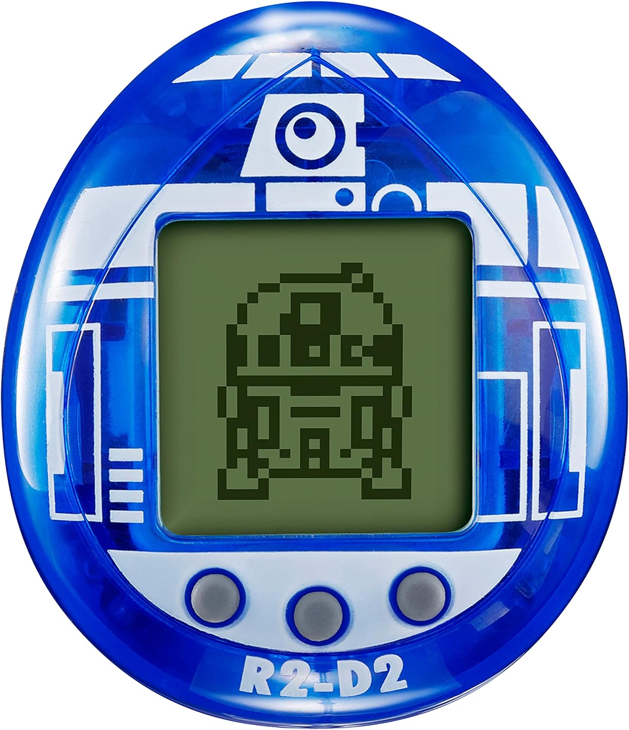 Star Wars R2-D2 Tamagotchi Virtual Pet - Interactive Hologram Blue Electronic Toy for Kids & Collectors | Perfect Gift for Star Wars Fans & Retro Gaming Enthusiasts