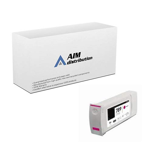 AIM Compatible Replacement Magenta Ink Cartridge for HP 789 (775ml, CH617A) - High-Quality Generic Ink for HP Latex Printers - Perfect for Posters, Signs, and Large Format Printing