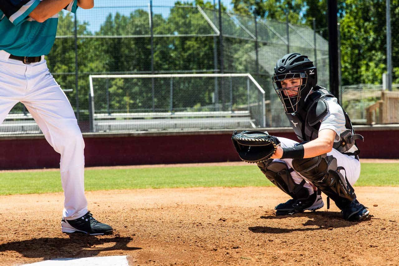 Mizuno Adult Samurai Baseball Catcher's Gear Set - Complete Protective Equipment for Baseball & Softball Players | Perfect for Training, Games & Competitive Play