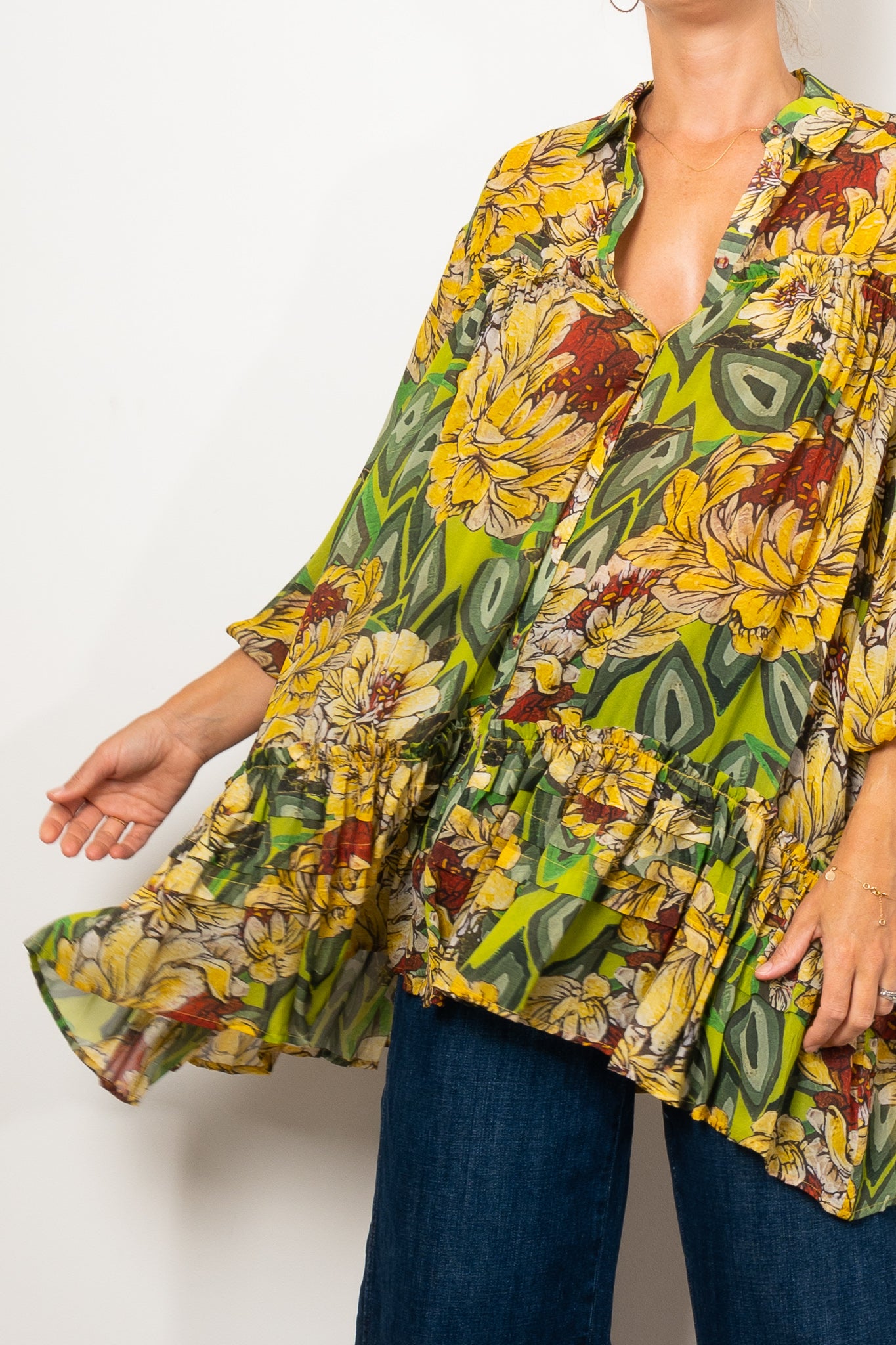 Curate by Trelise Cooper The Big Short Blouse - Women's Fashionable Oversized Shirt for Casual & Office Wear