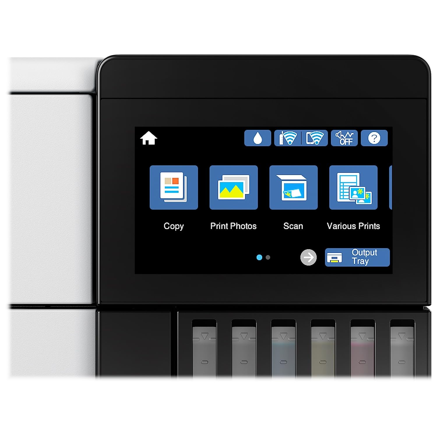 Epson EcoTank ET-8500 Wireless All-in-One Photo Printer with Scanner, Copier, Ethernet - 4.3