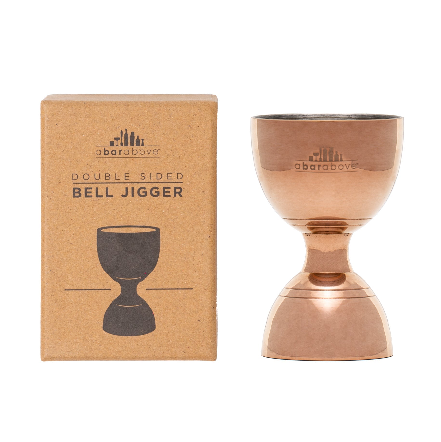 Vintage Copper Bell Jigger - Handcrafted Antique Cocktail Mixing Tool for Bartenders & Home Bars - Perfect for Mojitos, Martinis & Classic Cocktails