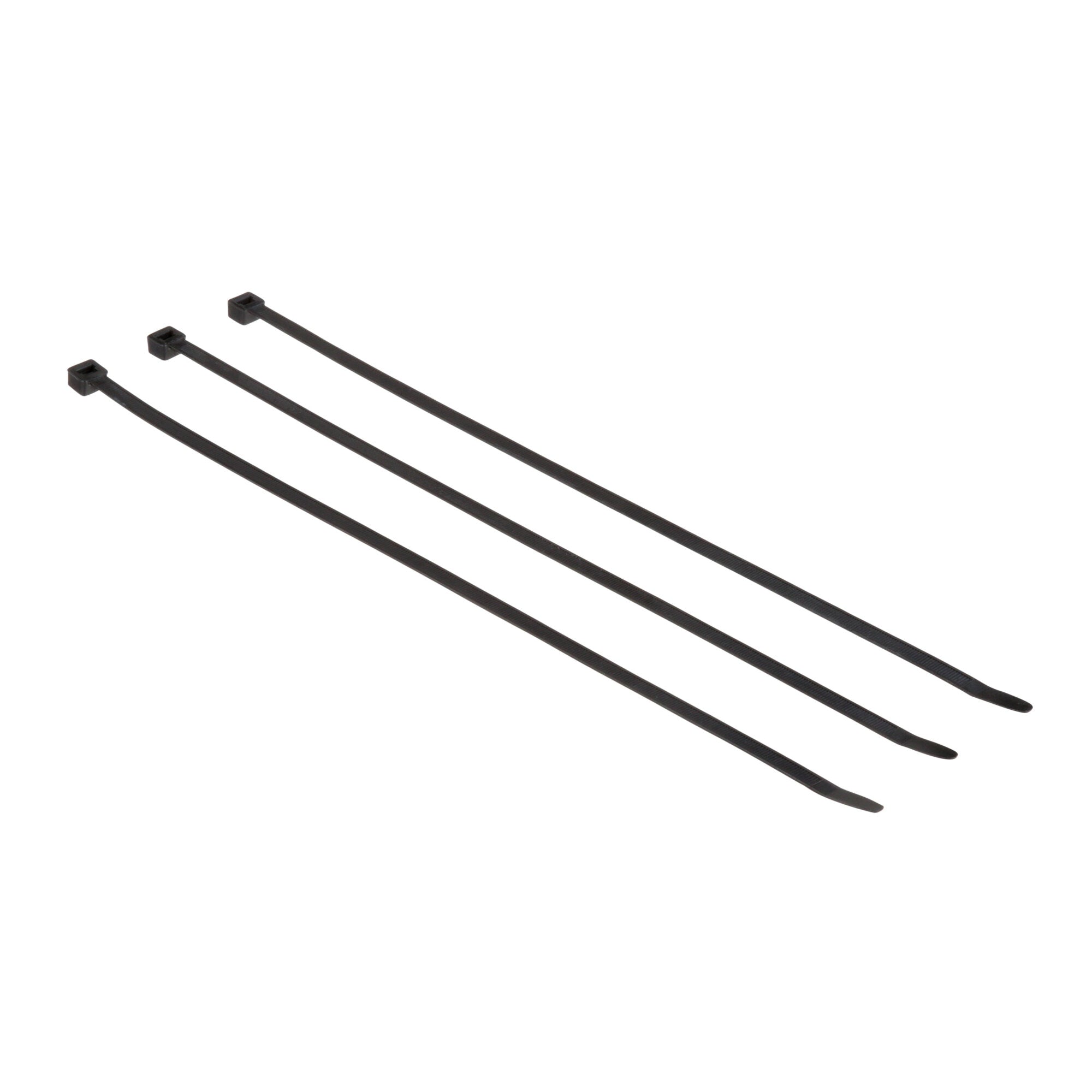 3M Cable Ties Black 12-Inch (120-Pack) - Heavy Duty Nylon Zip Ties for Organizing Wires, Cables, and DIY Projects - Indoor/Outdoor Use