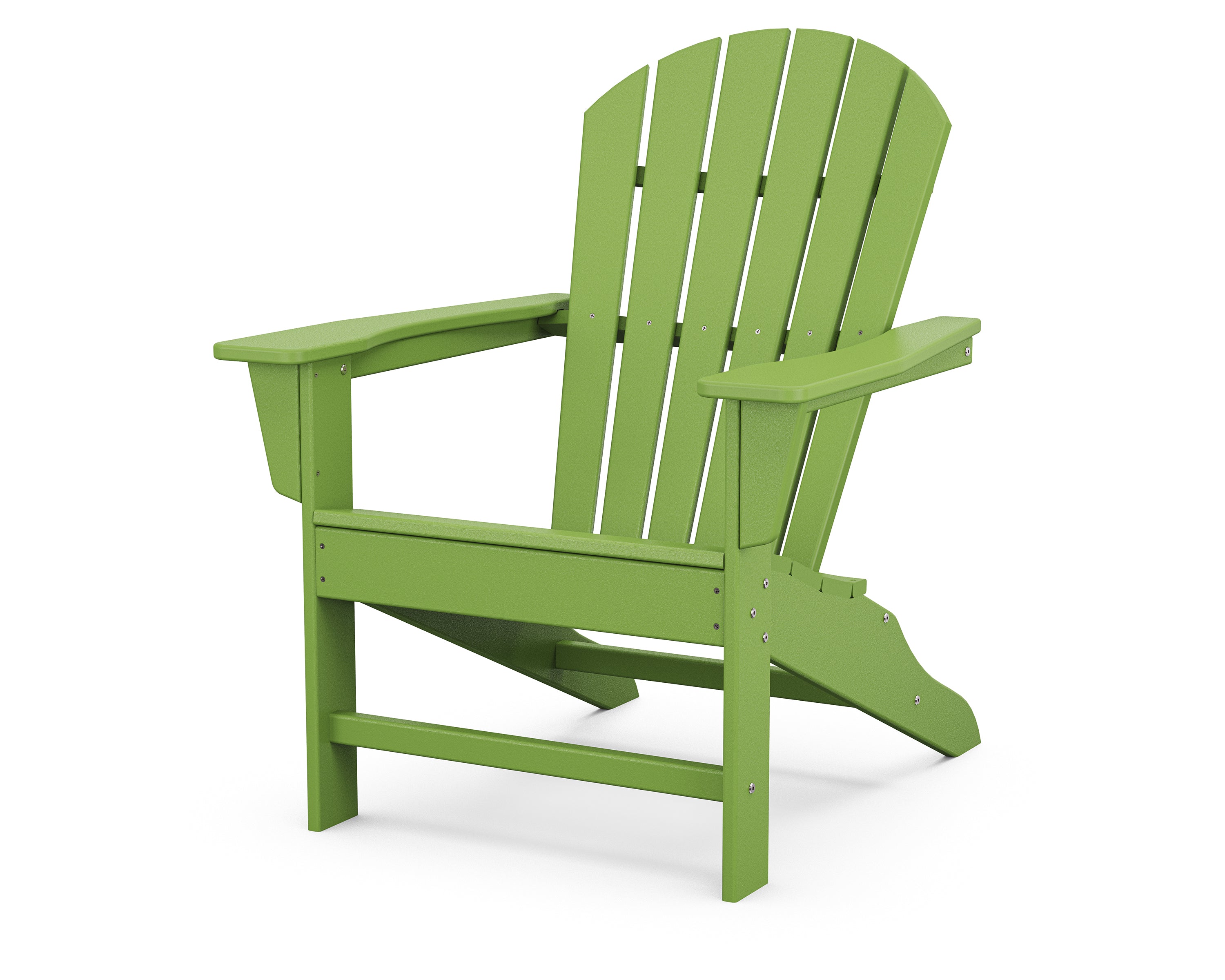 POLYWOOD South Beach Adirondack Chair - Durable Outdoor Furniture, All-Weather Resin, Comfortable Patio Seating for Poolside, Garden & Backyard Relaxation