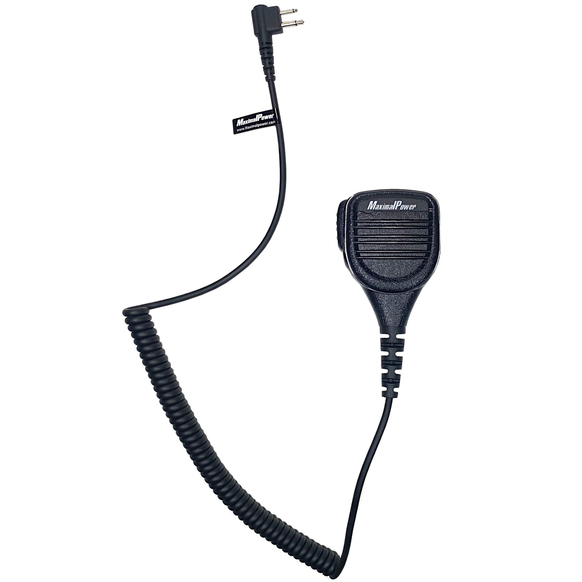 MaximalPower Speaker Mic for Motorola Radios CP100D CP200D CP185 CLS1410 CLS1110 BPR40D RDU4100 RDU4160D RMU2040 RMU2080D - High-Quality Hands-Free Communication for Construction, Security & Outdoor Activities