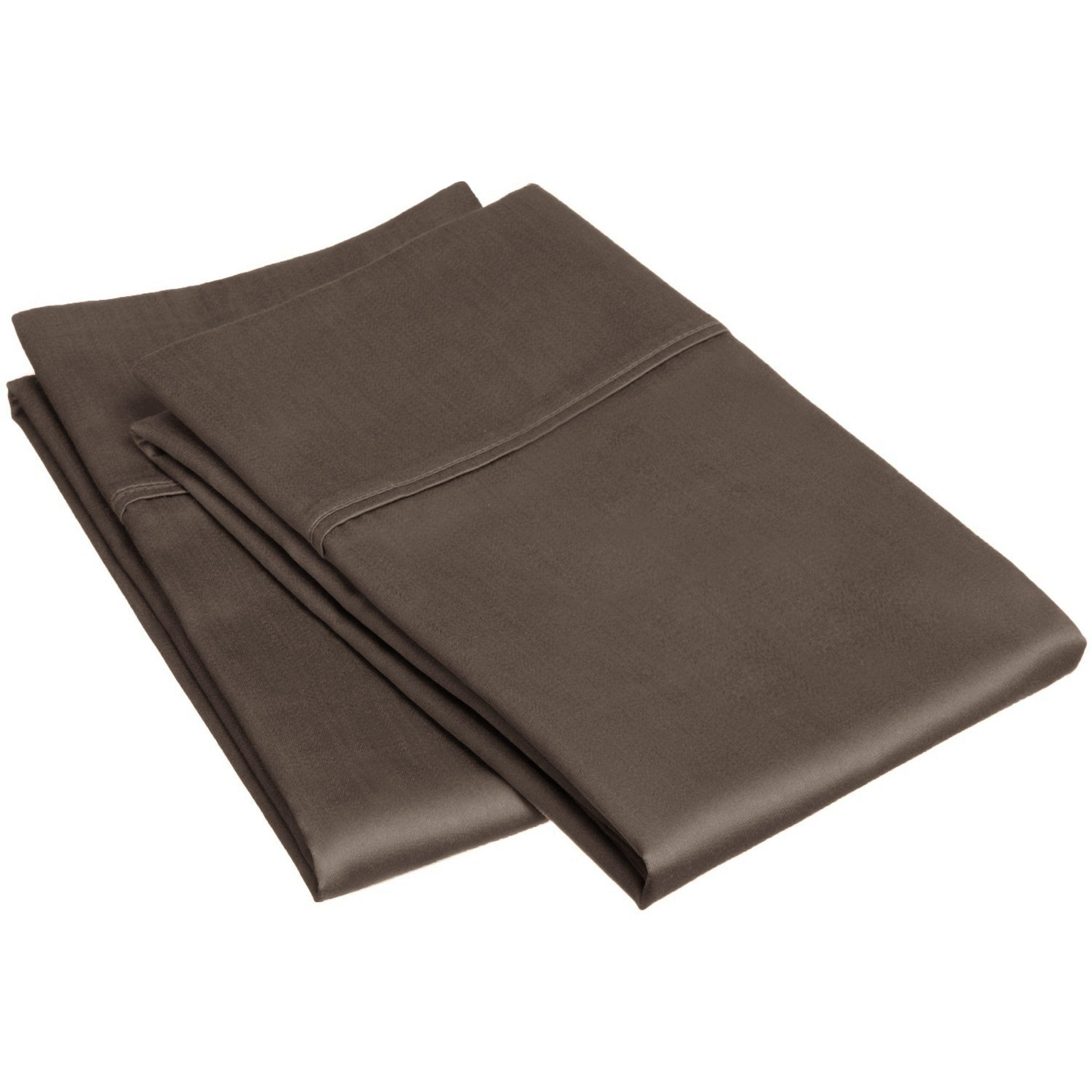 Premium 400 Thread Count Egyptian Cotton Pillowcase Set of 2 - Ultra Soft & Breathable Bedding for Luxury Hotels & Home Use