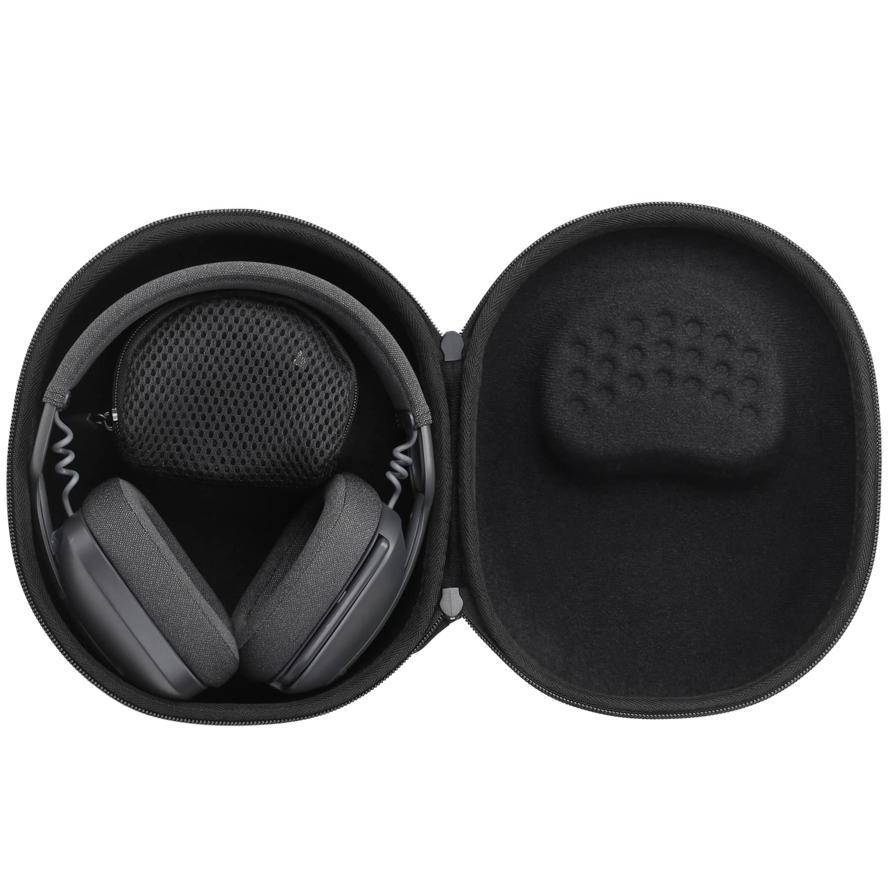 Aenllosi Hard Protective Carrying Case for Sennheiser HD 350BT & HD 450BT Wireless Bluetooth Headphones - Durable Travel Storage Case (Black) | Perfect for Travel, Commuting & Headphone Protection