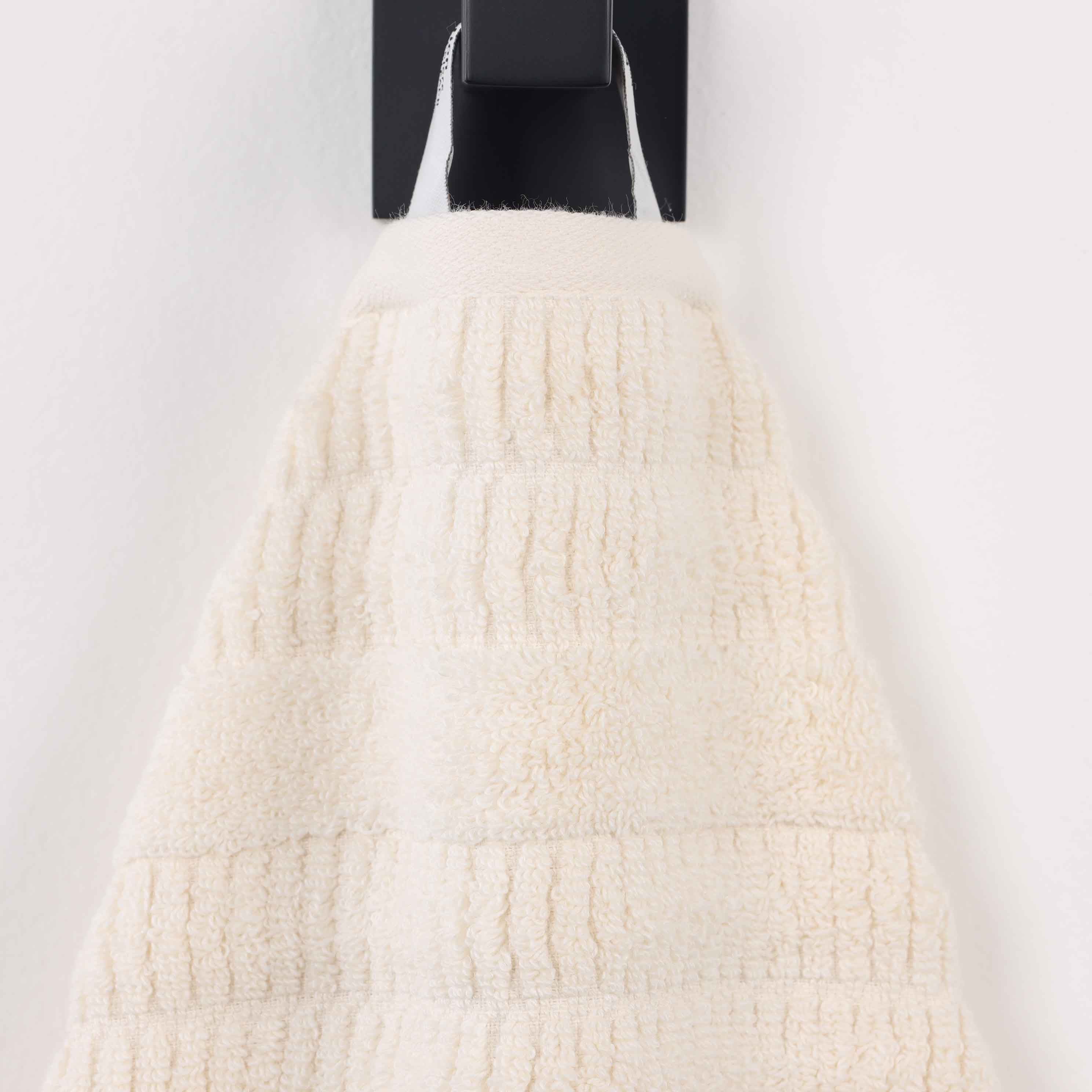 Premium Mika Smart Twist Cotton Solid Hand Towels - Soft & Absorbent, Set of 6 (12x12 inches) - Perfect for Kitchen, Bathroom, Gym & Travel