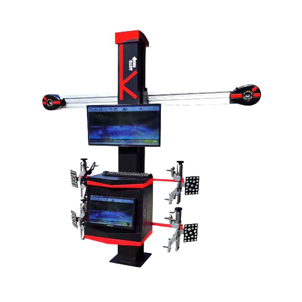 3D Fully Automatic Wheel Alignment Machine - HPDMC Wheel Aligner System for Precise Car Wheel Alignment | Perfect for Auto Repair Shops, Garages & DIY Enthusiasts