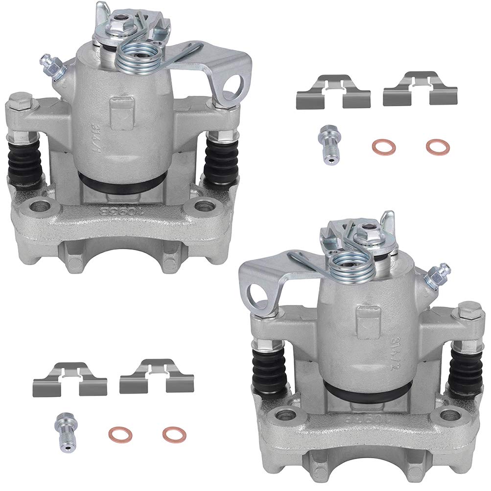 Roadfar Rear Left & Right Brake Caliper Compatible with Audi 2000-2006 & Volkswagen 2000-2005 2007-2009 - Perfect for Smooth Braking & Vehicle Maintenance