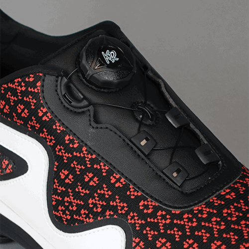 KR Strikeforce TPC Gladiator Men's Right Hand Bowling Shoes - Black/Red/White for Professional Performance | Perfect for League Play & Tournament Bowling