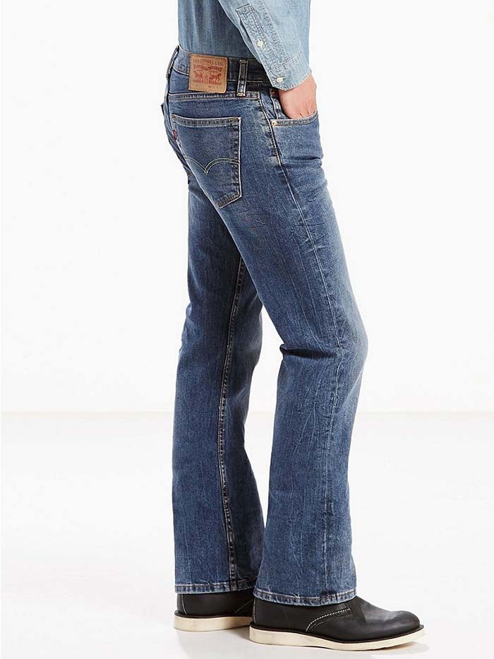 Levi's 527 Slim Boot Cut Stretch Jeans for Men - Comfortable Indigo Wash Denim Pants | Perfect for Casual Wear, Night Out & Everyday Style