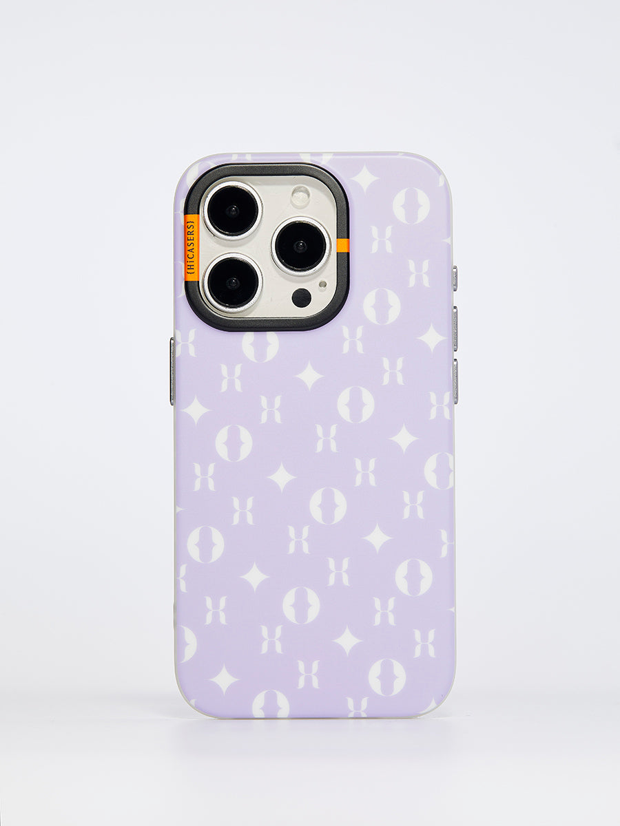 Custom Soft Lavender Phone Case with Logo - Premium Protective Cover for iPhone & Samsung - Perfect for Everyday Use, Gifts & Branding