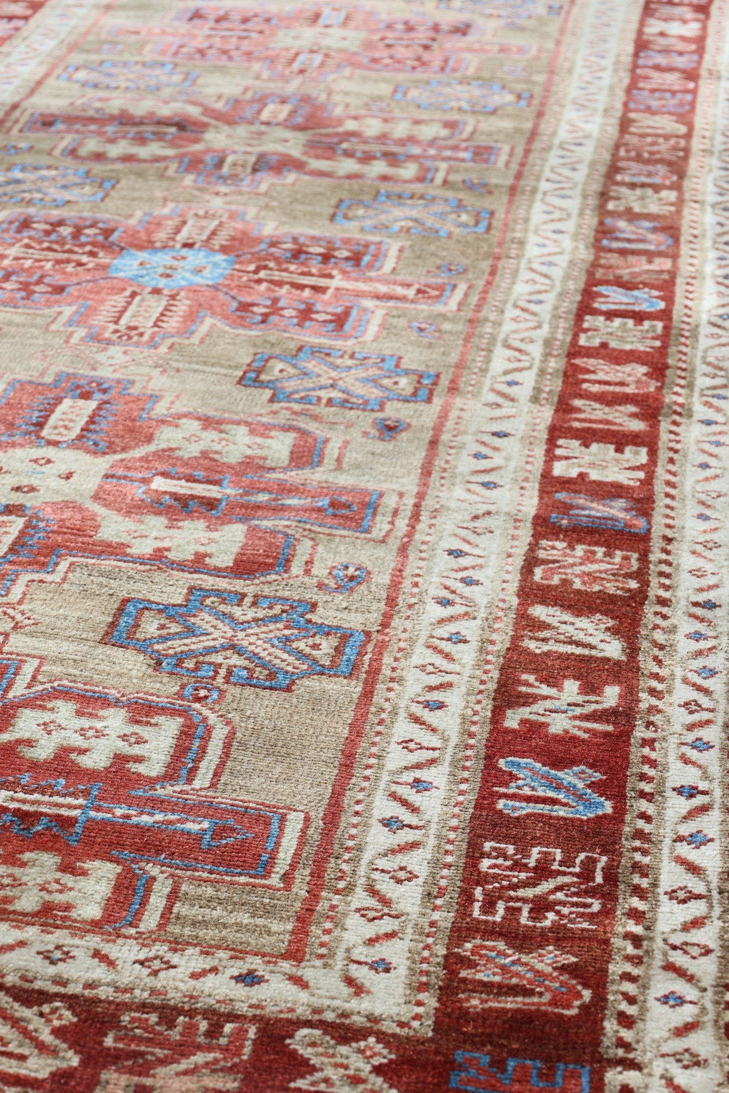 Handwoven Antique Daghestan Tribal Rug - Vintage Persian Style Carpet for Living Room, Bedroom & Home Decor - J77796