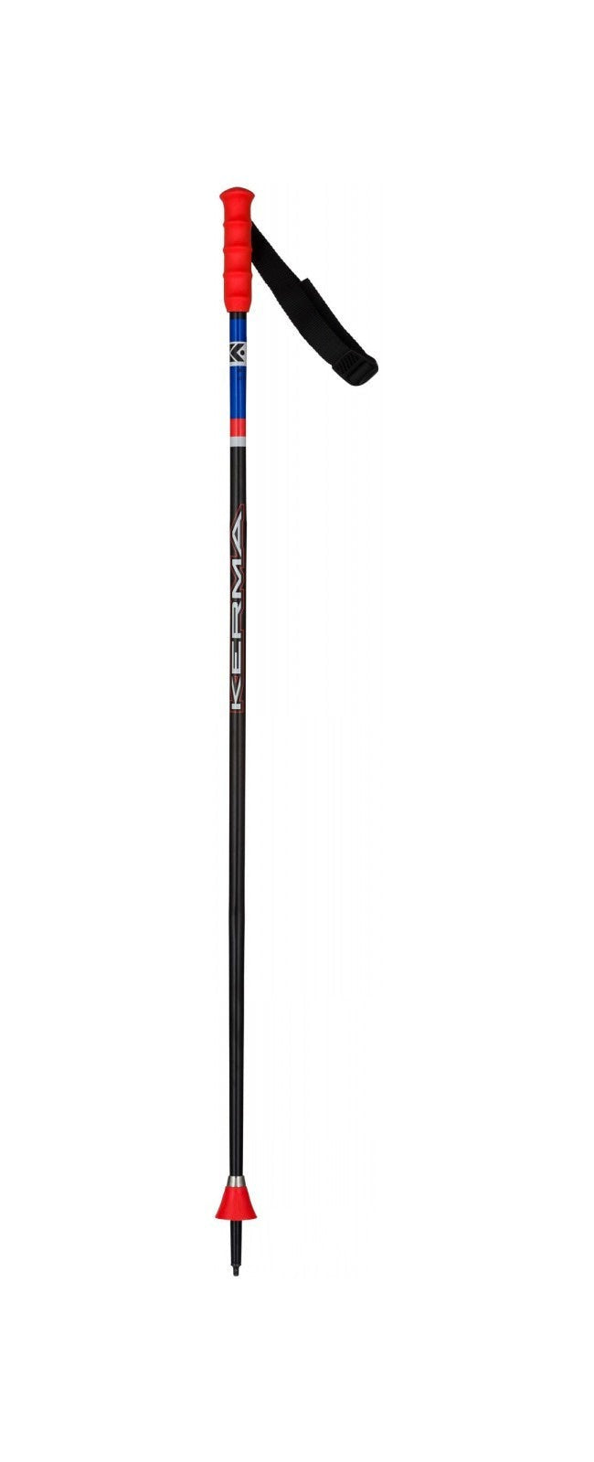 Kerma 2023 Speed GS SG Junior Ski Poles - Lightweight Carbon Fiber Racing Poles for Kids & Teens - Perfect for Alpine Skiing & Slalom Training