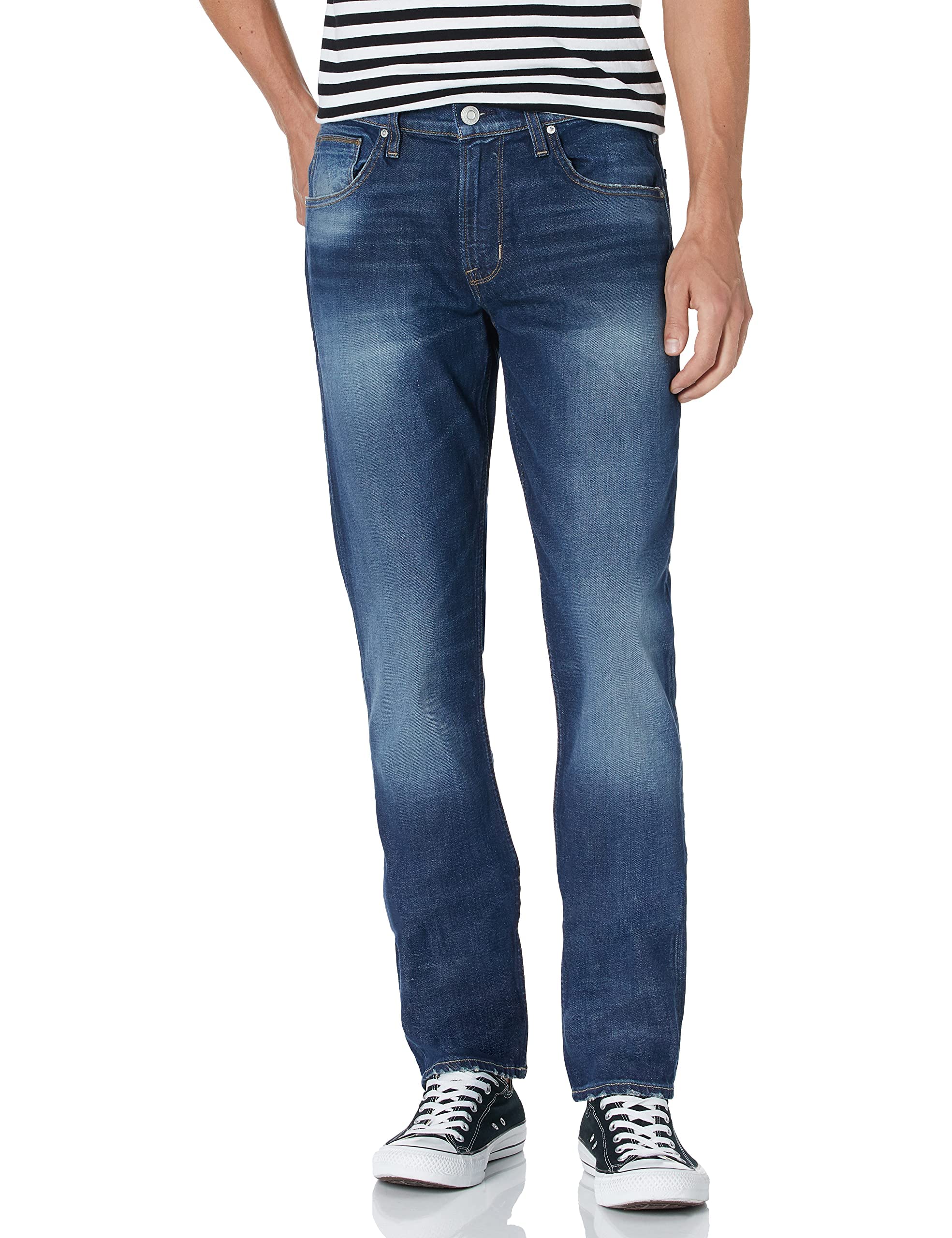 HUDSON Men's Blake Slim Straight Leg Jean - Premium Denim Pants for Casual & Business Wear | Comfortable & Stylish for Everyday Use