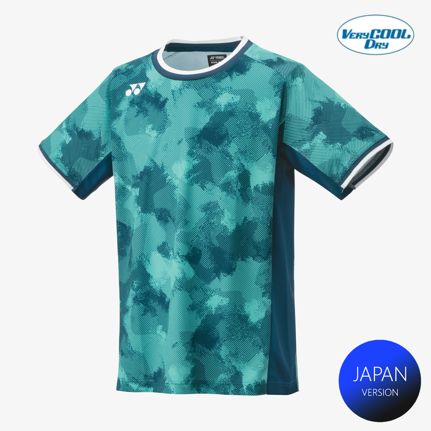 Yonex Men's Game Tennis Shirt 10575 - Breathable Quick-Dry Performance Polo (Night Sky) for Tennis, Golf & Casual Wear