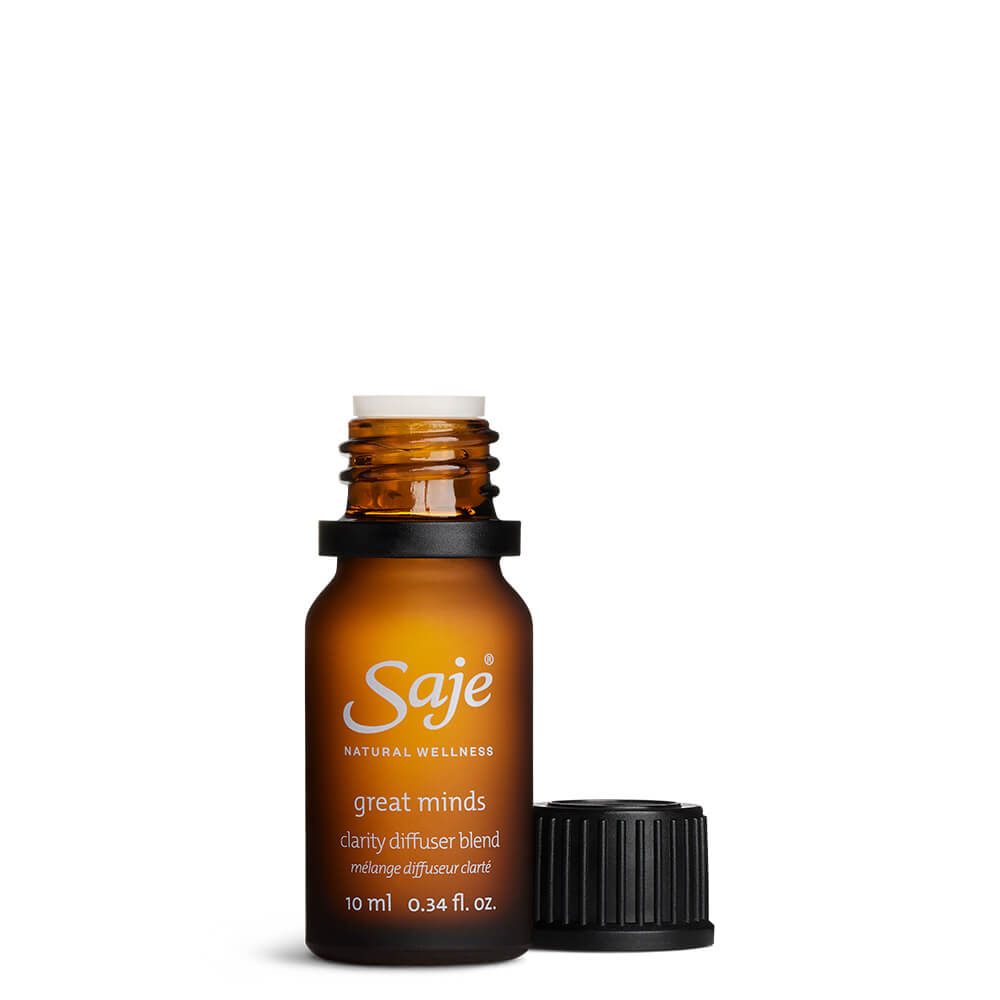 Great Minds Essential Oil Diffuser Blend - Relaxing Aromatherapy for Focus & Stress Relief - Perfect for Home, Office & Meditation Spaces