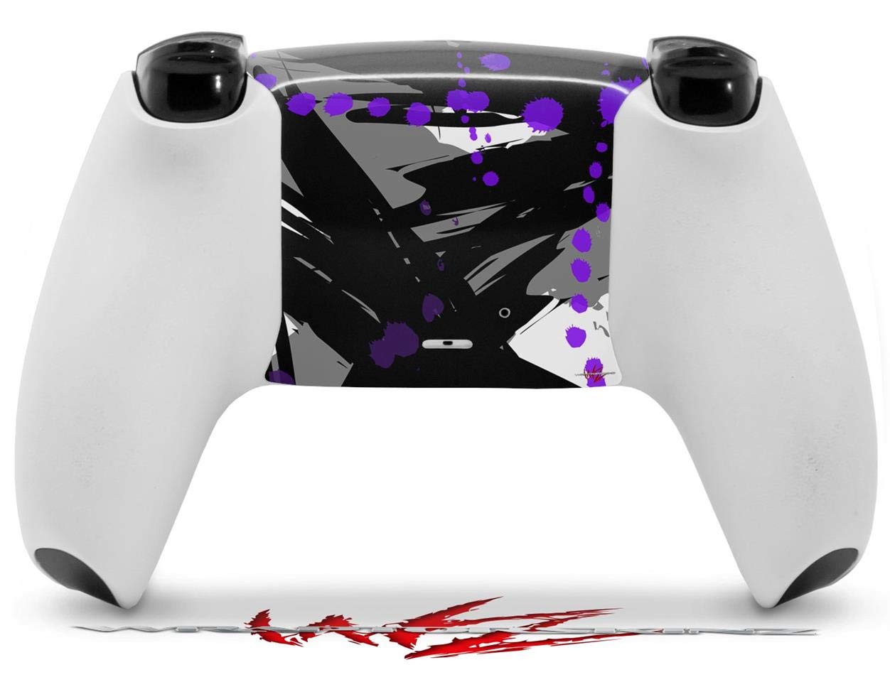 PS5 DualSense Skin Wrap - Abstract Purple for Gaming & Protection