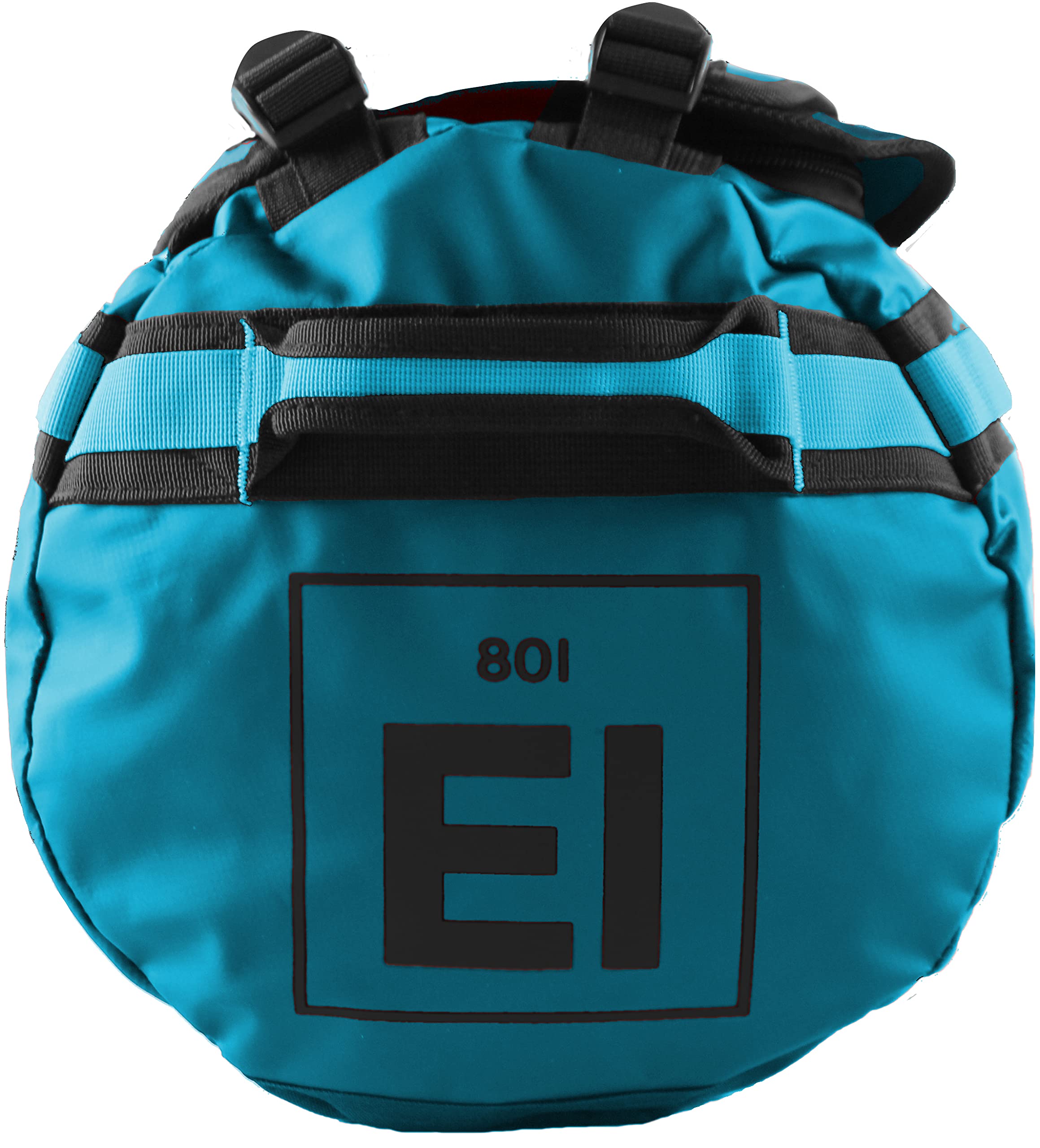 Waterproof Teal Small Trailhead Duffel Bag with Adjustable Shoulder Straps - Perfect for Travel, Gym & Outdoor Adventures