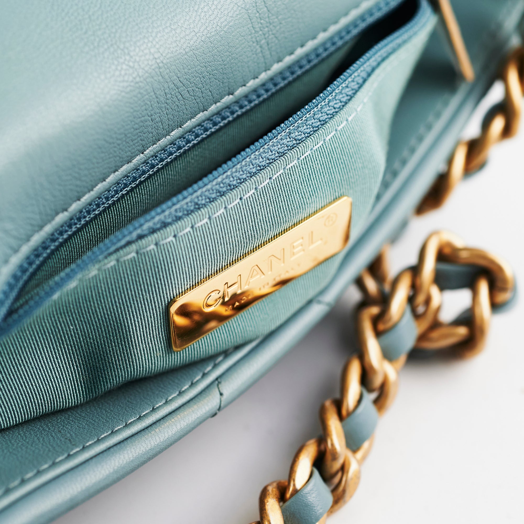 Chanel Small 19 Handbag in Blue - Luxury Designer Crossbody Bag for Women | Perfect for Date Night, Parties & Special Occasions