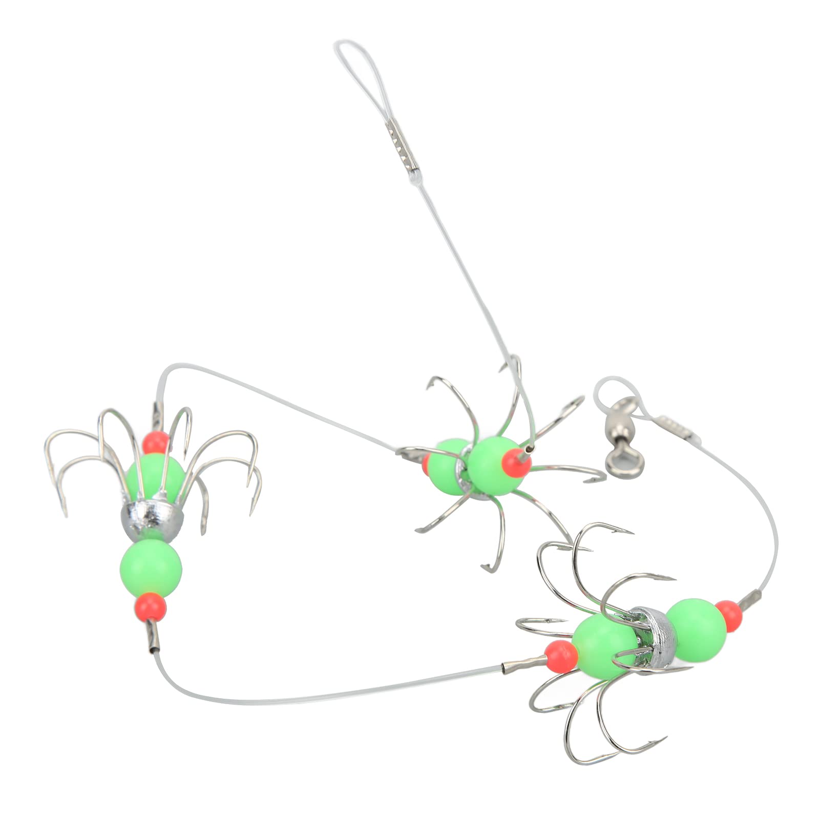 Octopus Fishing Hooks - High Strength Saltwater & Freshwater Fishing Tackle with Strong Pull Tensile for River, Lake, and Ocean Fishing | Perfect for Bass, Trout, and Deep Sea Angling