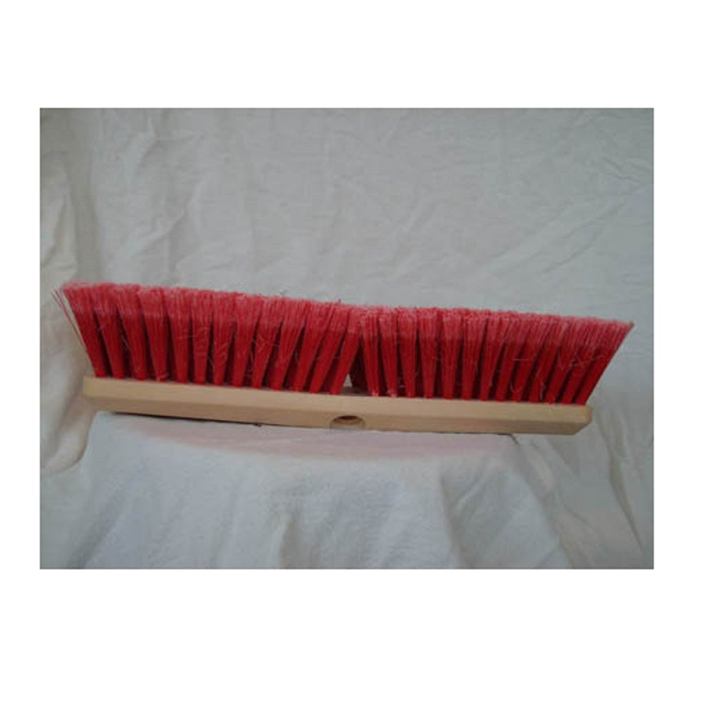 High Chemical Resistance Red Medium Soft Polystyrene Flow Through Brush for Cement Trucks & Aggressive Cleaning – Ideal for Industrial Cleaning, Concrete Mixers & Heavy-Duty Surface Scrubbing