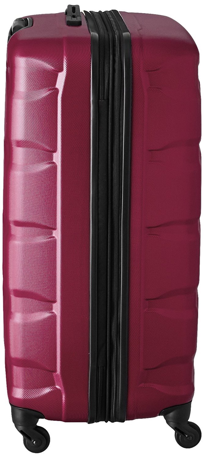 Samsonite Omni PC Hardside Expandable Luggage Set with 360° Spinner Wheels - 3-Piece (20/24/28 Inch) in Radiant Pink - Perfect for Business Travel, Family Vacations & International Trips