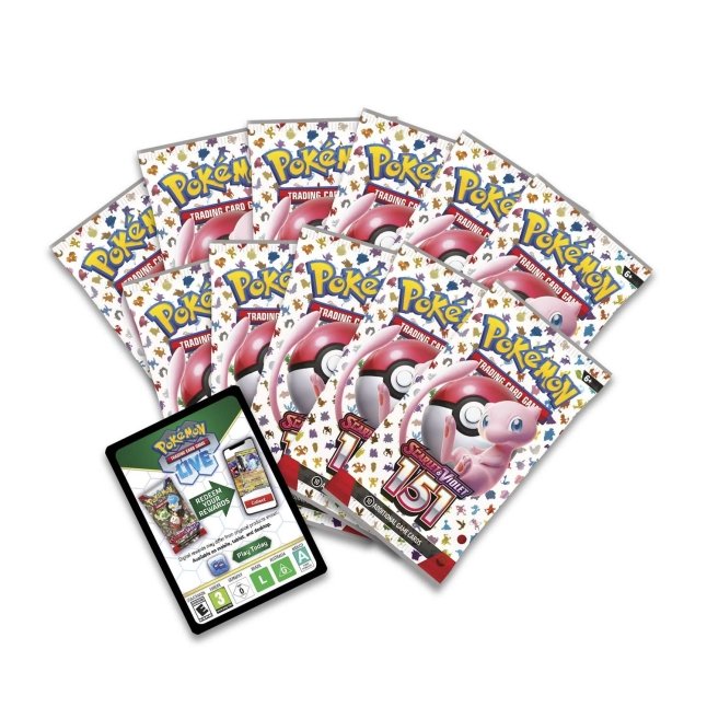 Pokemon TCG Scarlet & Violet 151 Elite Trainer Box - Premium Collectible Trading Card Set for Battles & Display - Perfect for Gamers & Collectors