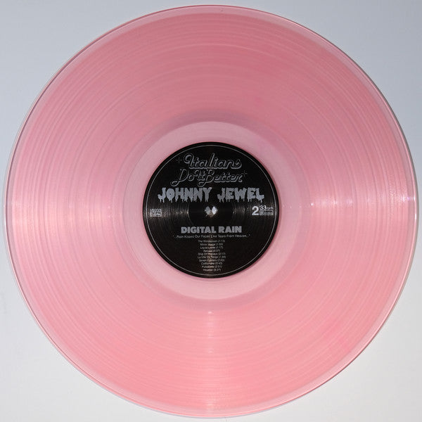 Johnny Jewel - Digital Rain Vinyl LP Album Limited Edition with Pin (Near Mint NM/M) - Perfect for Record Collectors & Music Enthusiasts