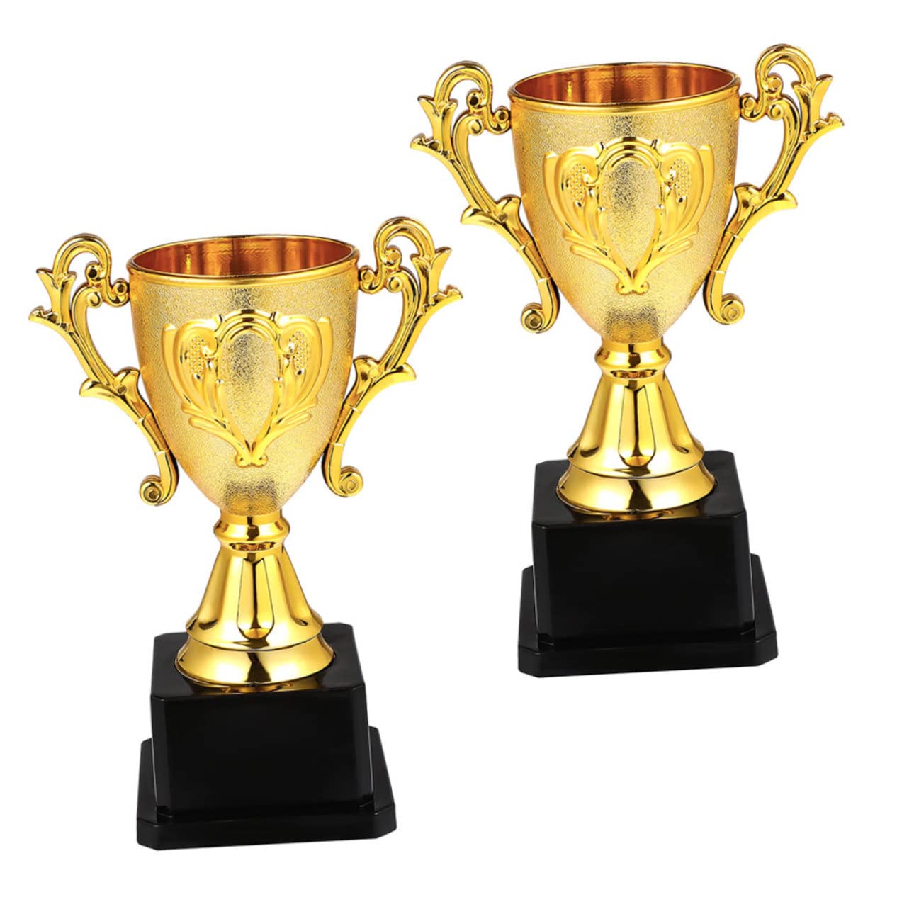 BESPORTBLE 6-Piece Kids Basketball Trophy Set - Reusable Plastic Sports Awards for Children's Competitions & Decor - Perfect for Birthday Parties, School Events, and Sports Day Celebrations