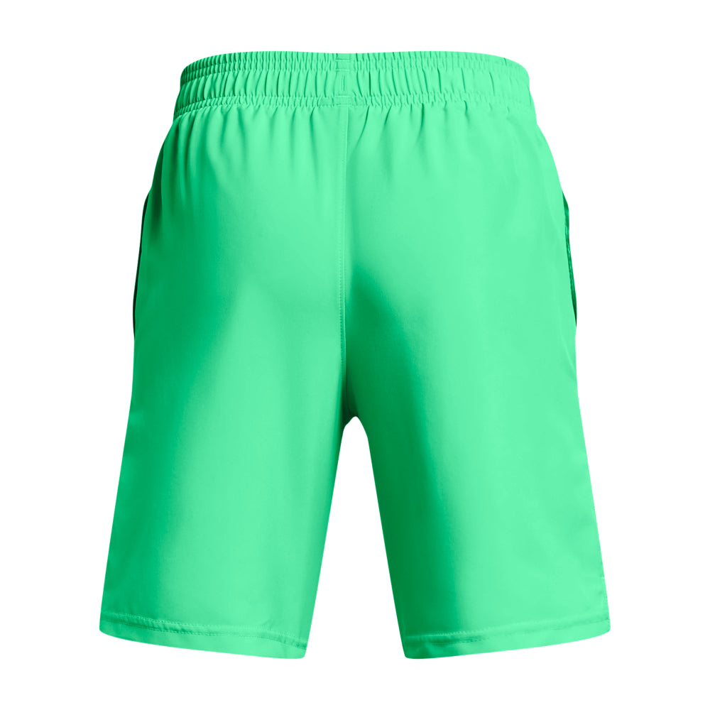 Under Armour Boys' Woven Wordmark Athletic Shorts - Comfortable & Durable for Sports, Gym, and Everyday Wear