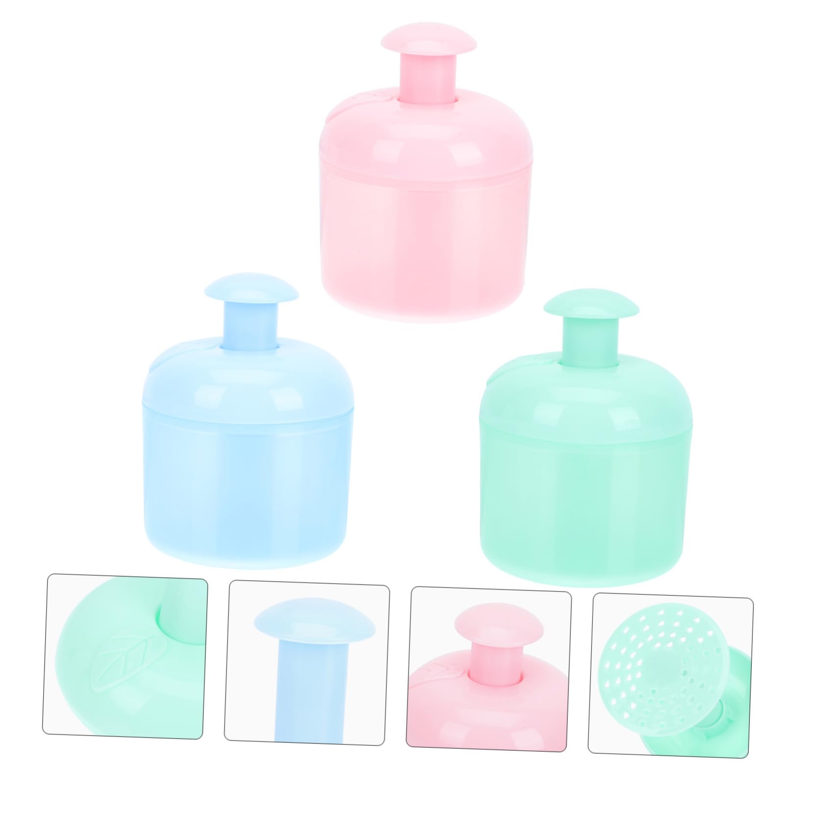 3PCS Facial Foamers - Bubble Foam Cup for Deep Cleansing | Face Wash Bubble Maker | Rich Foam Soap Dispenser | Perfect for Skincare Routine & Spa Day at Home