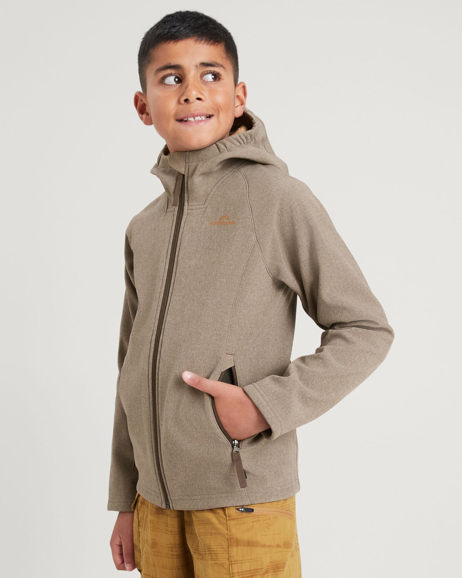 Malazan Boys' Winter Jacket - Waterproof Trail Marle Coat for Outdoor Adventures, Hiking, and School Activities