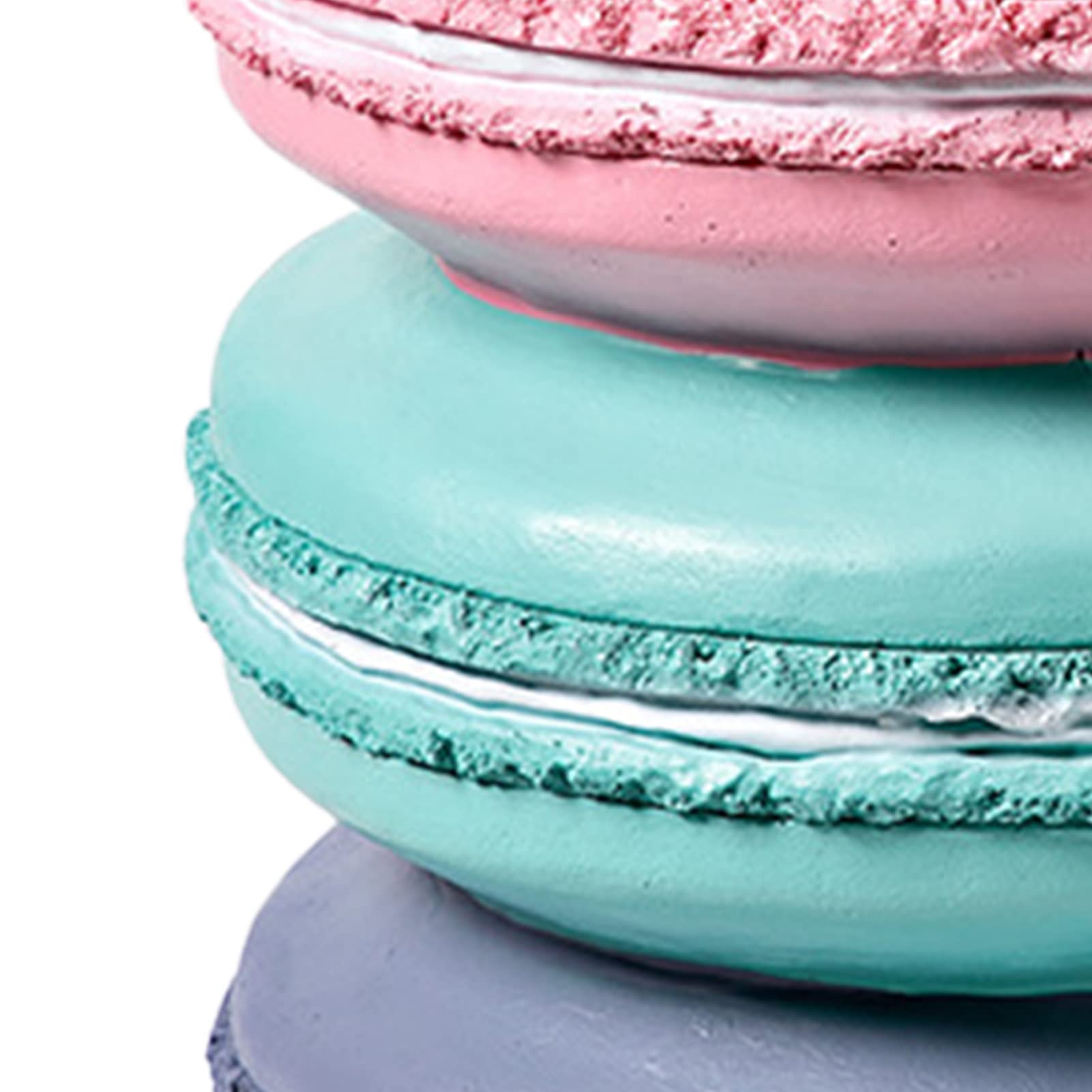 Cute Soft Simulated Food Stool - Comfortable Retro Decorative Darling Cookies Shoe Changing Bench for Home | Perfect for Living Room, Bedroom & Entryway Decor