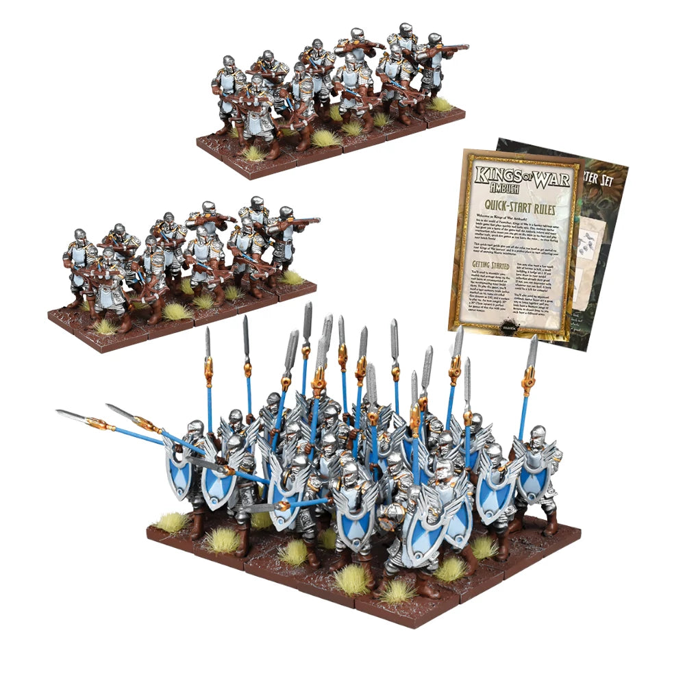 Basilean Ambush Starter Set - Fantasy Miniature Wargaming Army for Tabletop Battles & Roleplaying Games