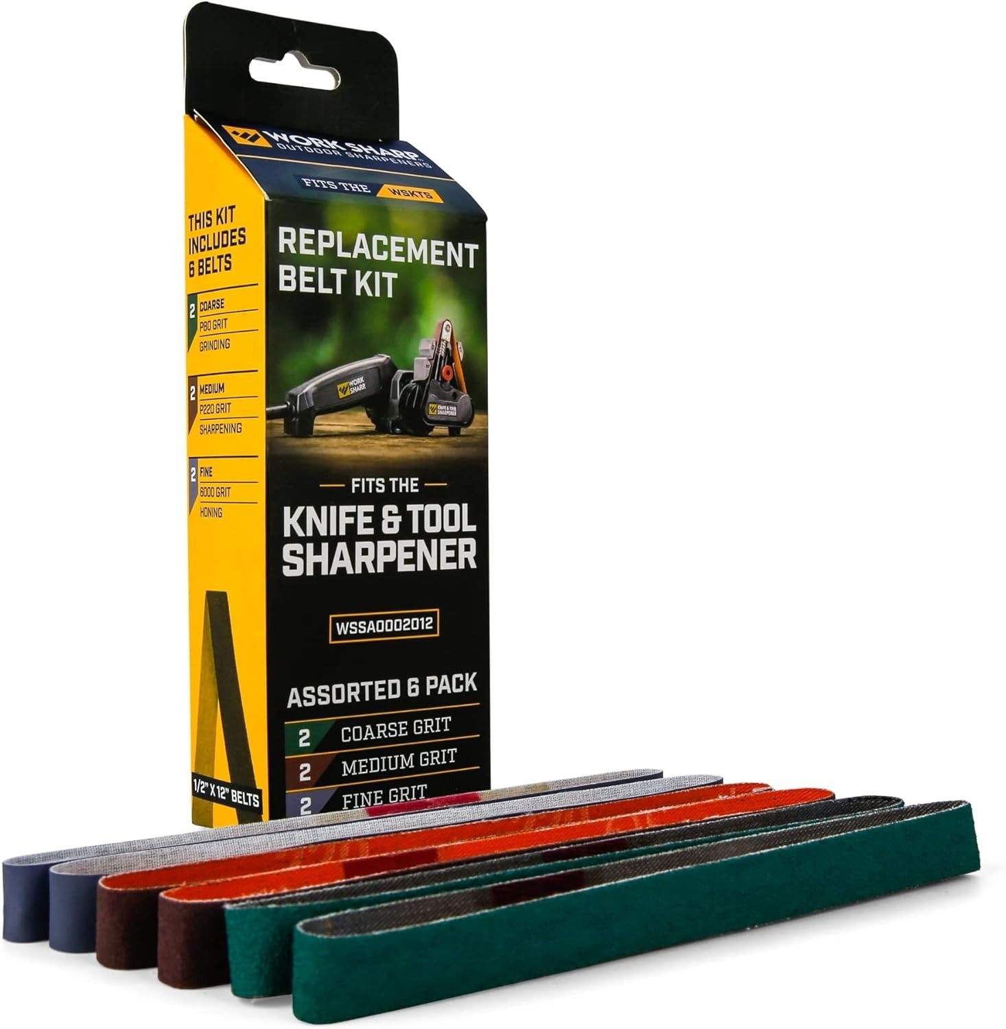 Premium Knife & Tool Sharpener Replacement Kit for MK.2 - Compatible with Multiple Blade Types - Perfect for Kitchen, Camping & Outdoor Activities