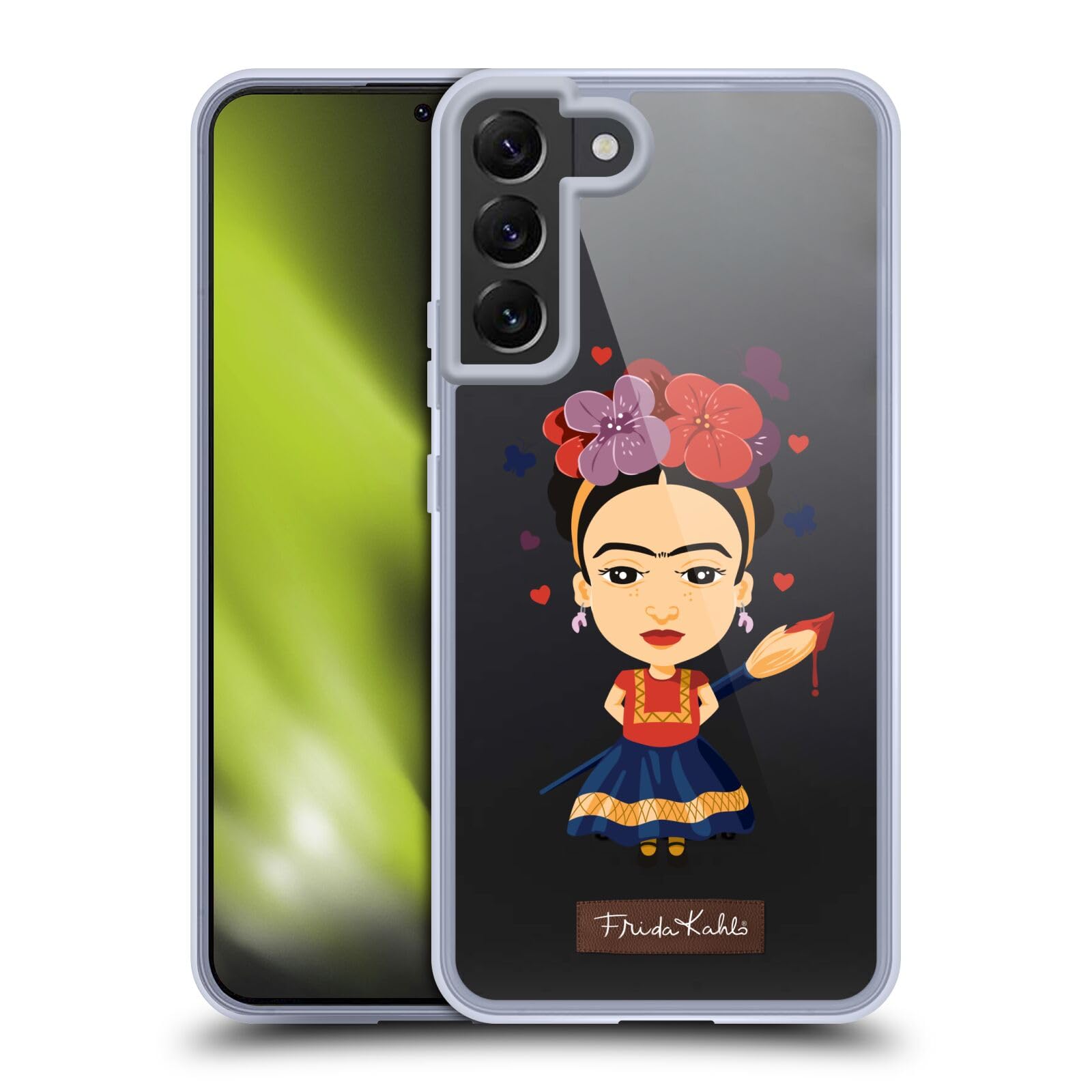 Head Case Designs Officially Licensed Frida Kahlo Doll Soft Gel Phone Case for Samsung Galaxy S22+ 5G - Artistic Protection for Everyday Use & Travel