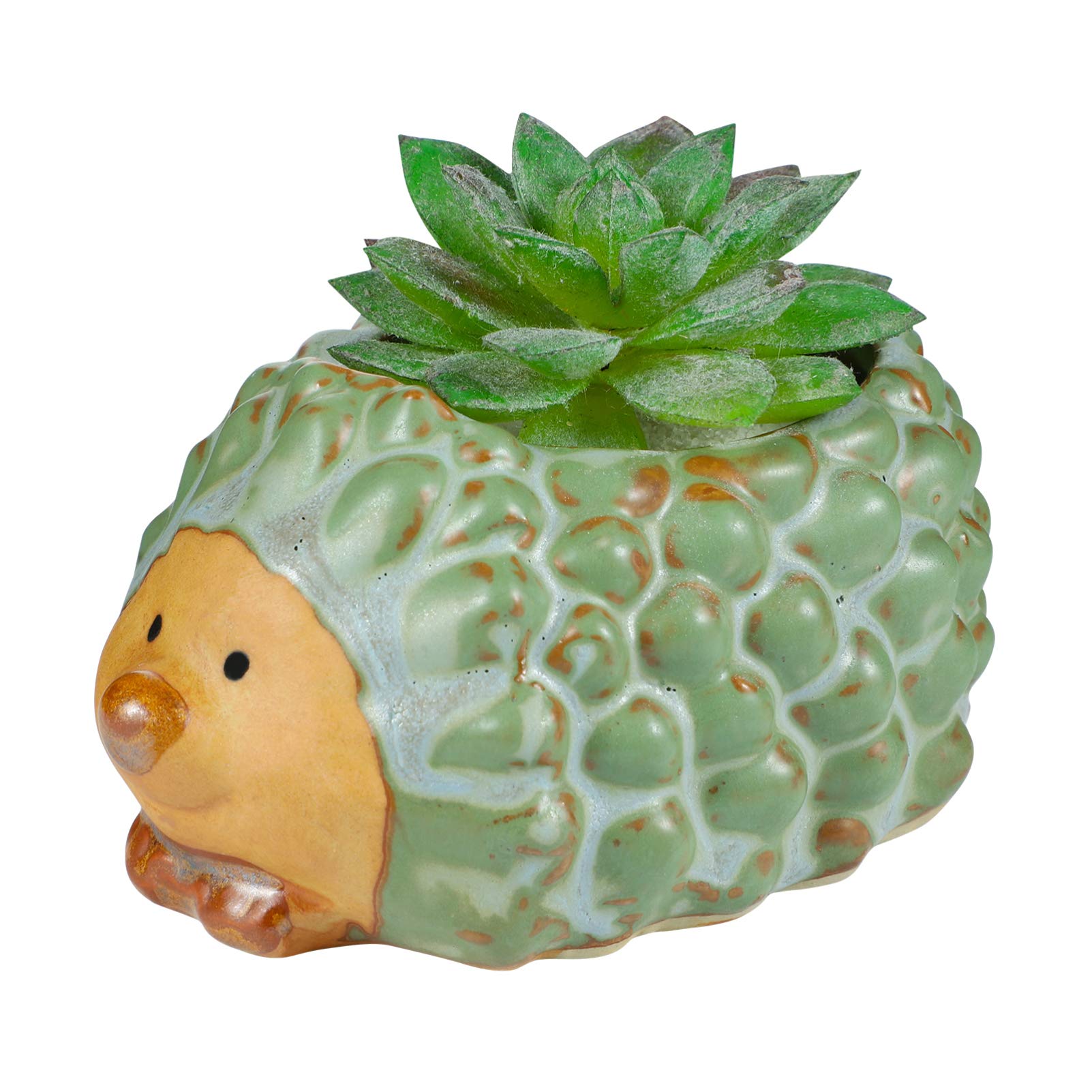 BESPORTBLE Animal Shaped Flower Pot - Decorative Succulent Planter with Drainage Hole, Cute Home & Garden Decor for Indoor Plants, Office Desk, Windowsill Decorations