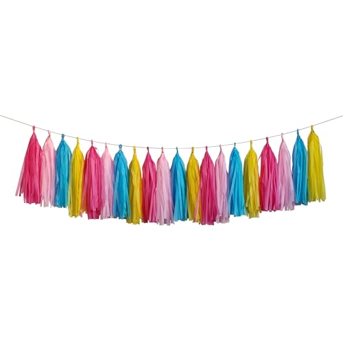Hot Pink/Pink/Blue/Yellow