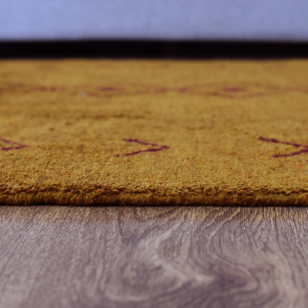Luxury Sensation Hand Knotted Rug - Premium Wool Area Rug for Living Room, Bedroom & Dining Room - Soft & Durable Home Decor